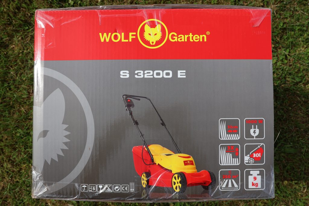 Wolf S3200 E Rasenmäher Rückseite
