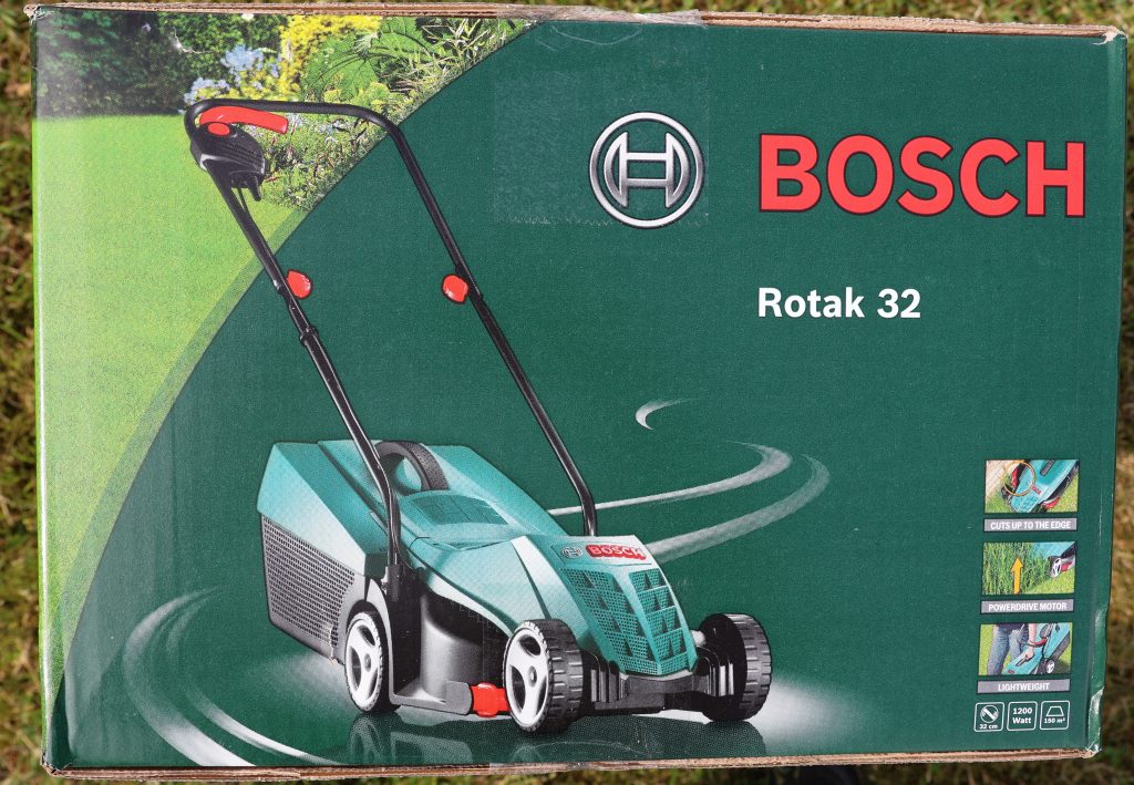 Bosch Rotak 32 Rasenmäher Karton 3