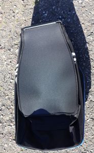 Hyundai LM3301E Rasenmäher Fangkorb Rückseite