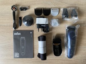 Braun Series 7 All-in-One Style Kit Haarschneider ausgepackt 1