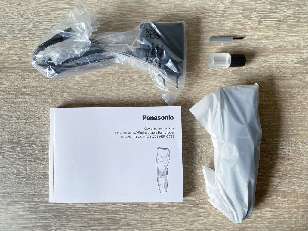 Panasonic ER-GC53K503 Haarschneider ausgepackt 1