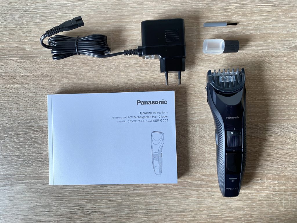 Panasonic ER-GC53K503 Haarschneider ausgepackt 2