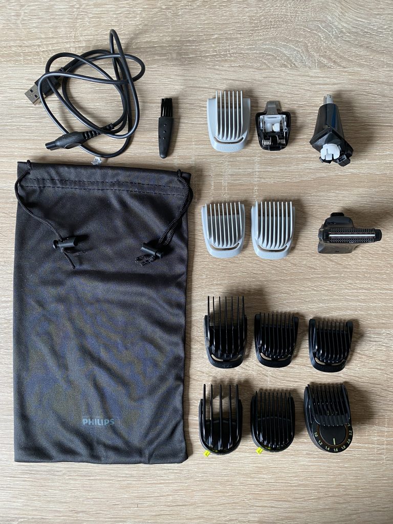 Philips Series 7000 All-in-One-Trimmer Haarschneider Zubehör
