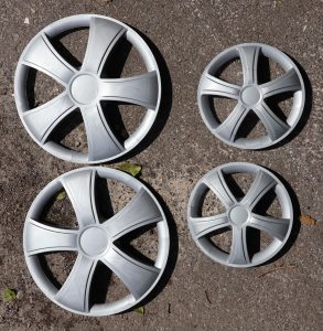 Brast 22224 Speed Rasenmäher Radkappen vorn und hinten