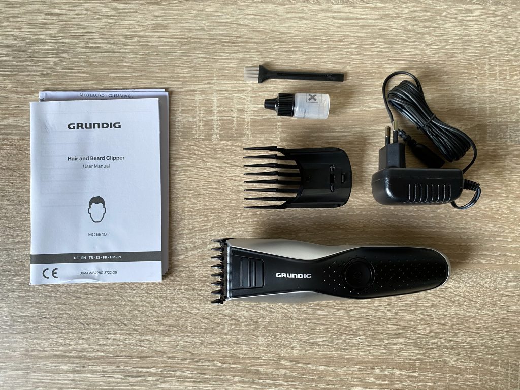 Grundig MC 6840 Haarschneider ausgepackt 2