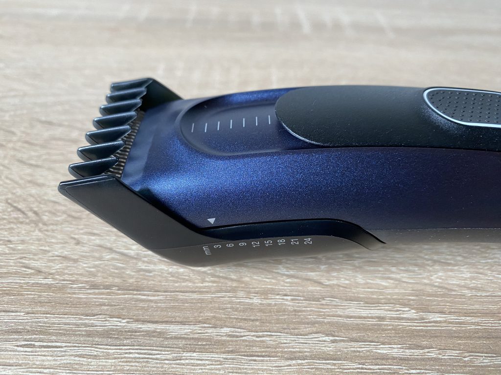 Braun Series 5 HC5350 Haarschneider Kammaufsatz eins auf niedrigste Stufe
