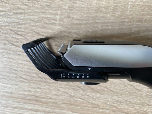 Grundig MC 6840 Haarschneider Kammaufsatz eins auf höchste Schnittstufe