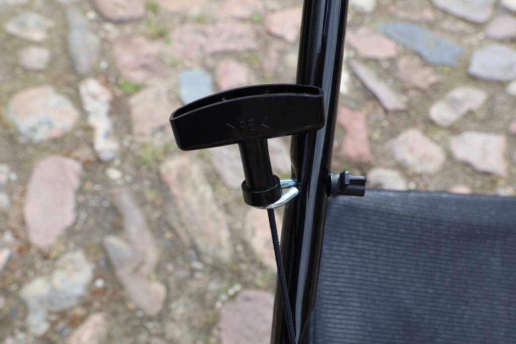 Scheppach RM420 Rasenmäher Seilzug am Holm