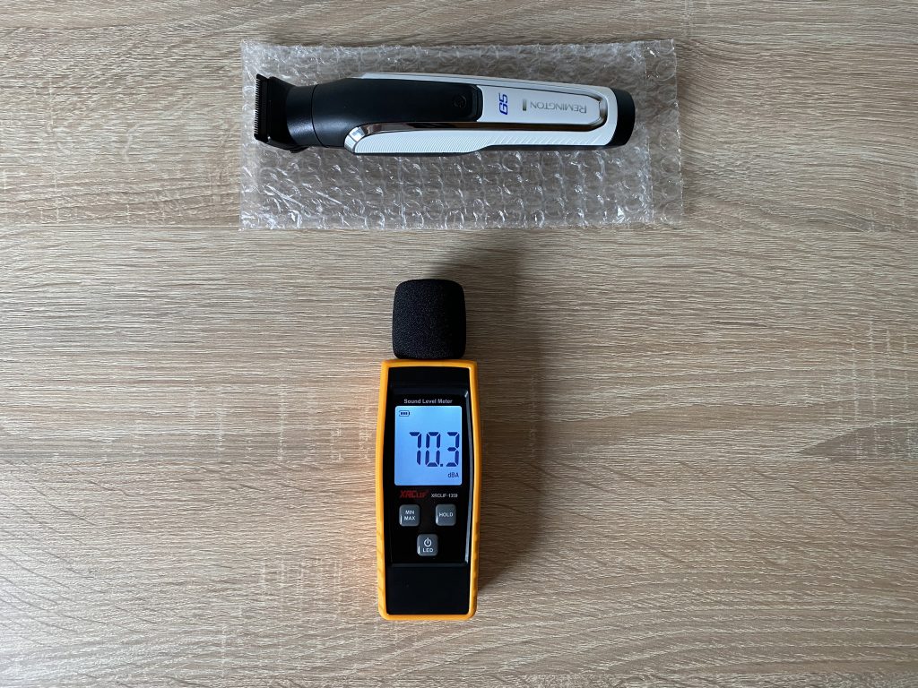 Remington Graphite Series G5 Haarschneider Lautstärke