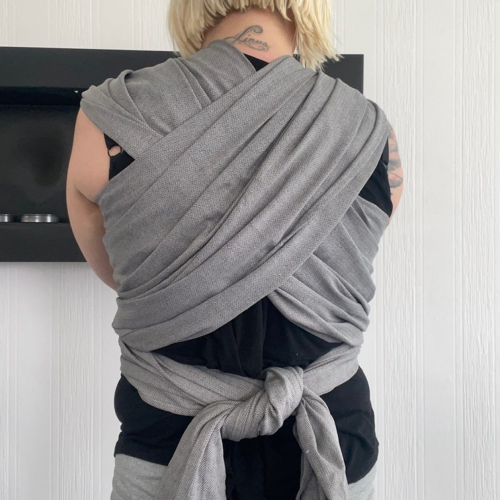 AMAZONAS Carry Sling Babytragetuch Rückseite