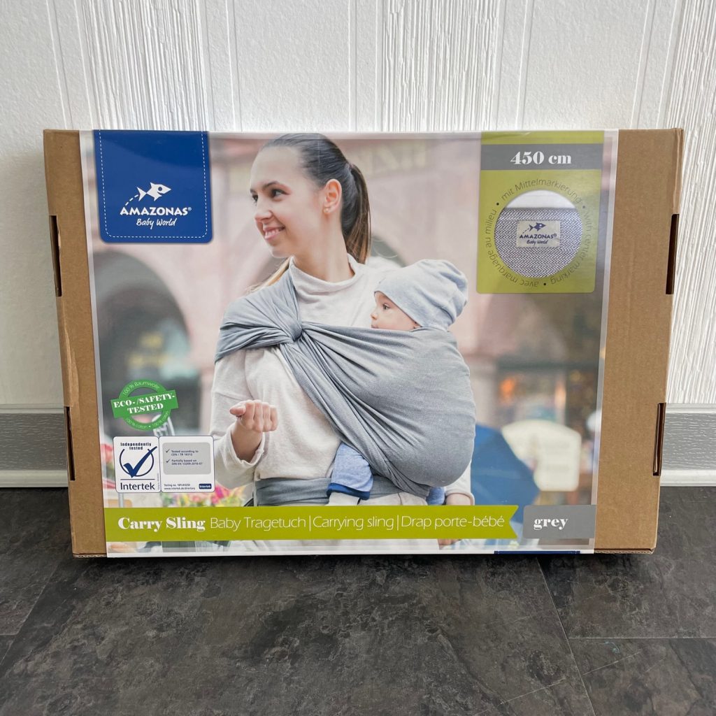 AMAZONAS Carry Sling Babytragetuch Verpackung