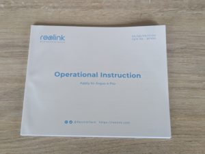 Anleitung der Reolink Argus 4 Pro+ Überwachungskamera