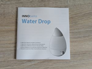Anleitung des InnoBeta Waterdrop 2.0 Luftbefeuchters