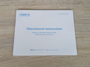 Anleitung des Solarpanels der Reolink Argus 4 Pro+ Überwachungskamera