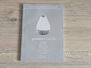 Anleitung des Promed AL-1300 WS Luftbefeuchters