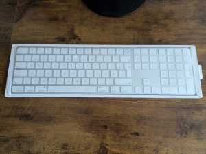 Apple Magic Tastatur in der Verpackung