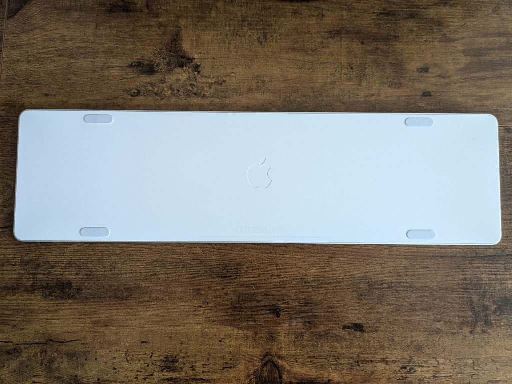 Apple Magic Tastatur von unten