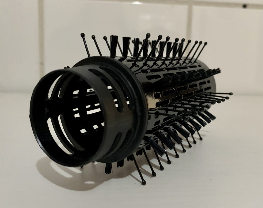 Beurer HT 80 Warmluftbürste Lockenaufsatz von hinten