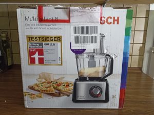 Bosch MultiTalent 8 MC812S814 Küchenmaschine, Verpackung Vorderseite