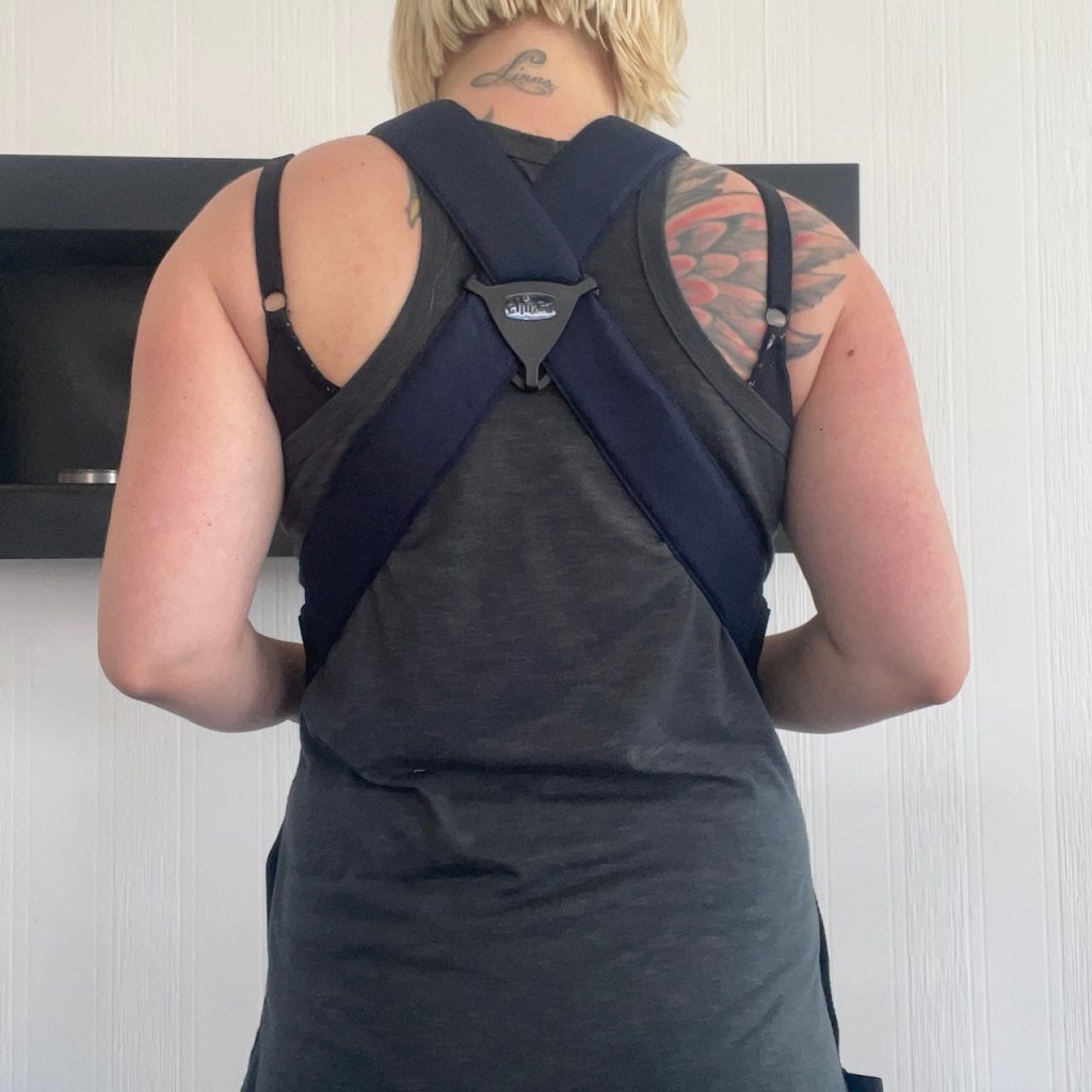Chicco EasyFit Babytrage Rückansicht