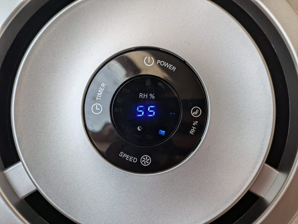 Display des Philips 2000 Series 481410 Luftbefeuchters