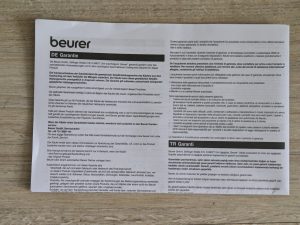 Garantie des Beurer LB 37 Luftbefeuchters