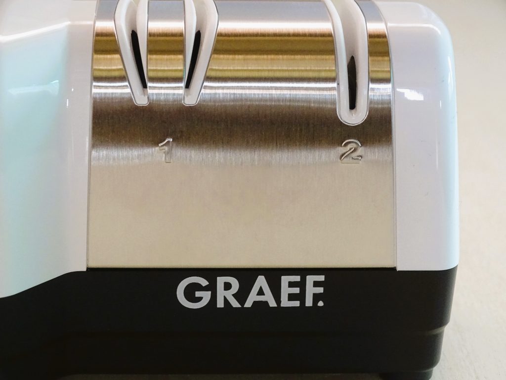 Graef CC 80 Messerschärfer Feinschliff und Polieren