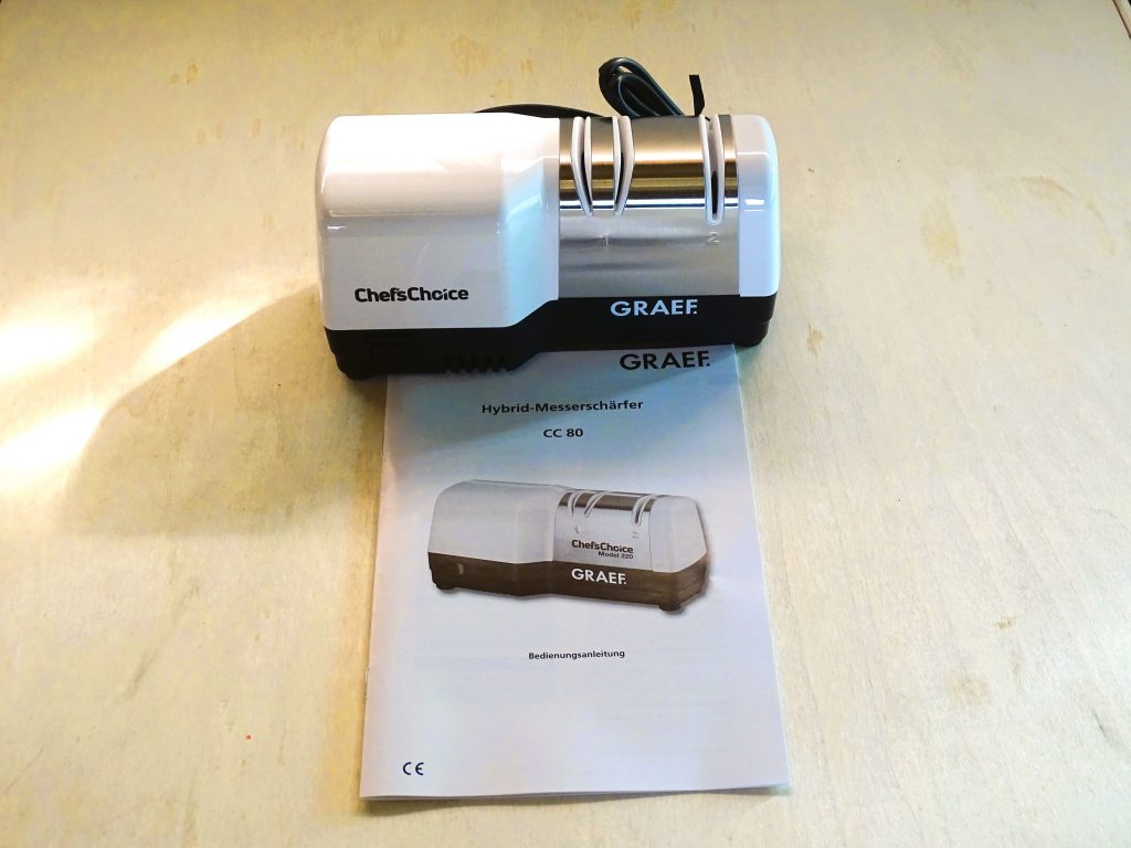 Graef CC 80 Messerschärfer Lieferumfang