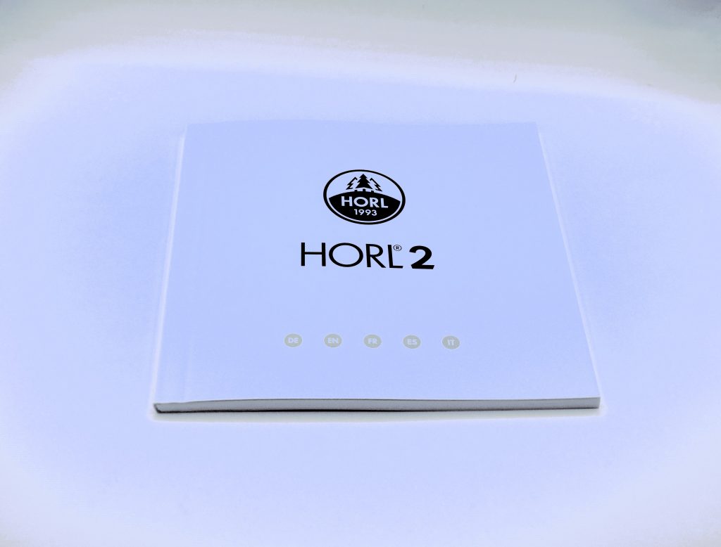 Horl 2 Rollschleifer Bedienungsanleitung