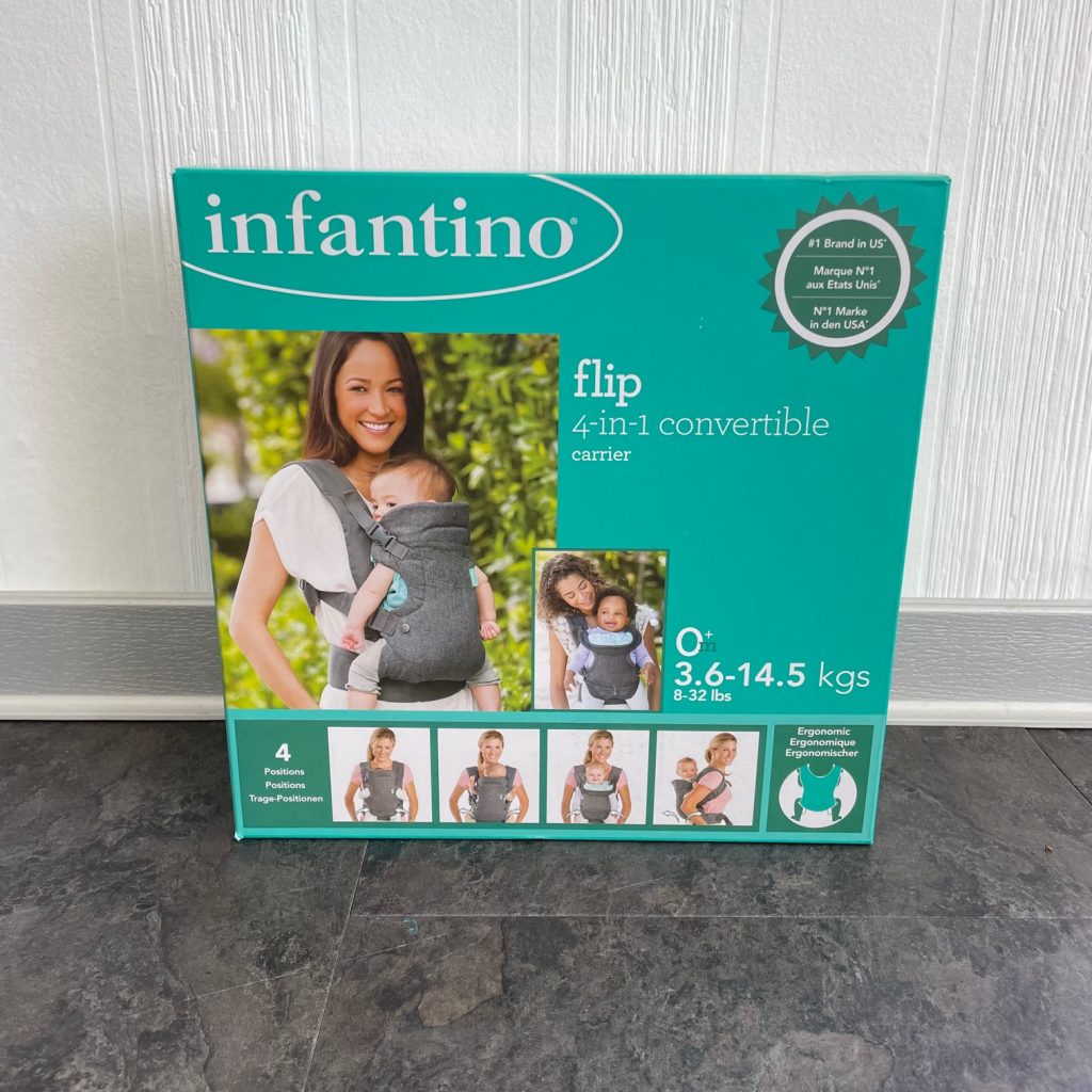 Infantino Flip Advanced Babytrage Verpackung