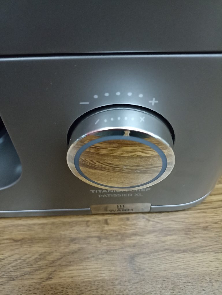 Kenwood Titanium Chef Patissier XL Küchenmaschine, Drehregler