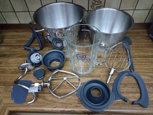 Kenwood Titanium Chef Patissier XL Küchenmaschine, Zubehör