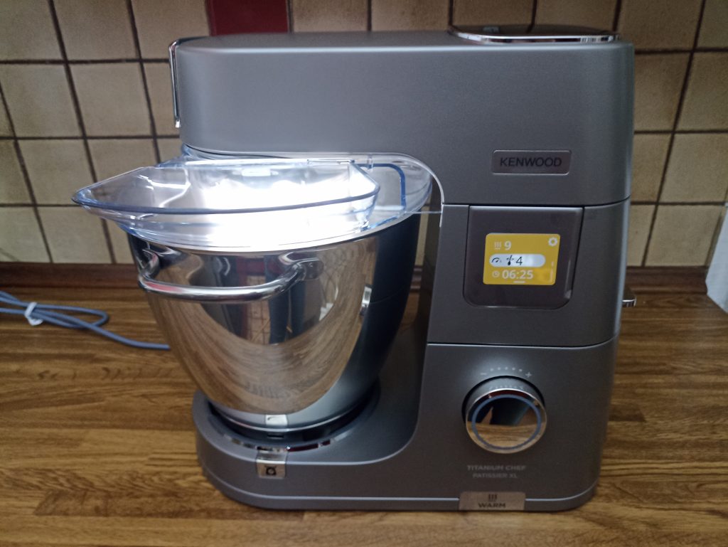 Kenwood Titanium Chef Patissier XL Küchenmaschine, mit Licht