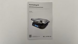 Klamer-Kontaktgrill Bedienungsanleitung