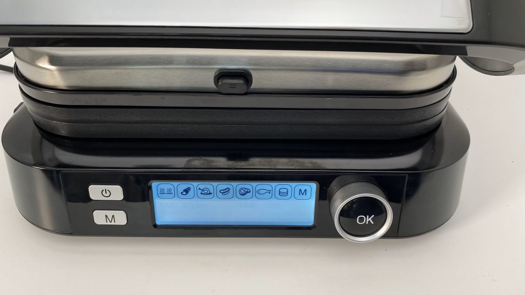 Klamer-Kontaktgrill Display
