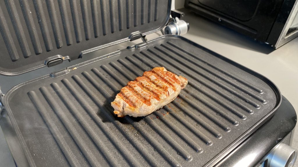Klamer-Kontaktgrill Grillergebnis-Steak