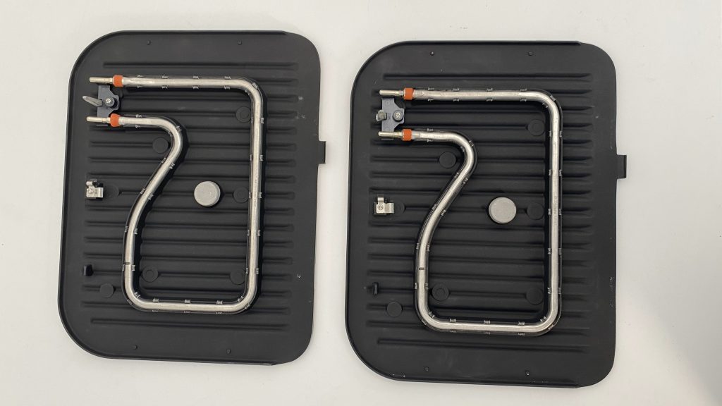 Klamer-Kontaktgrill Grillplatten
