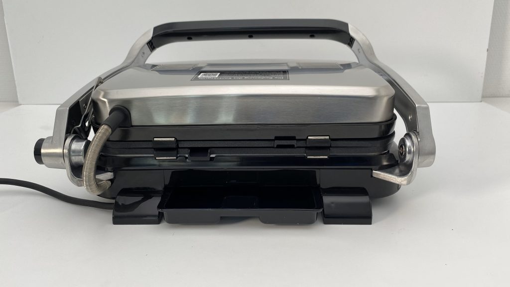 Klamer-Kontaktgrill Rückansicht