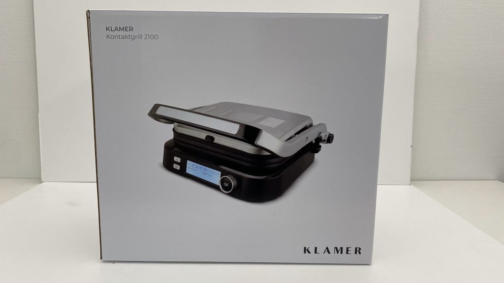 Klamer-Kontaktgrill Verpackung