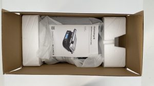 Klamer-Kontaktgrill Verpackung geöffnet