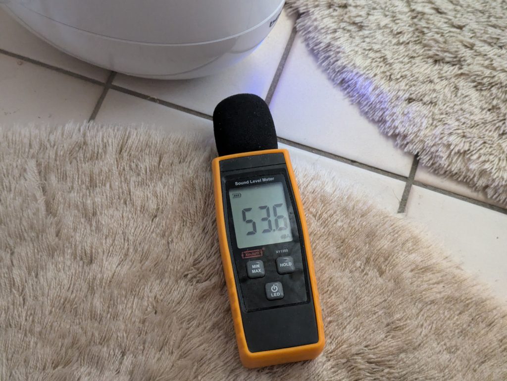Lautstärke des Beurer LB 37 Luftbefeuchters