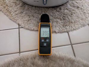 Lautstärke des Medisana 60065 Luftbefeuchters (2)