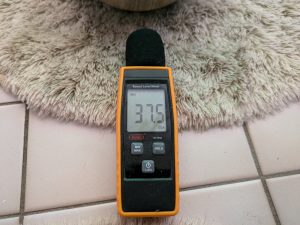 Lautstärke des Promed AL-1300 WS Luftbefeuchters (2)