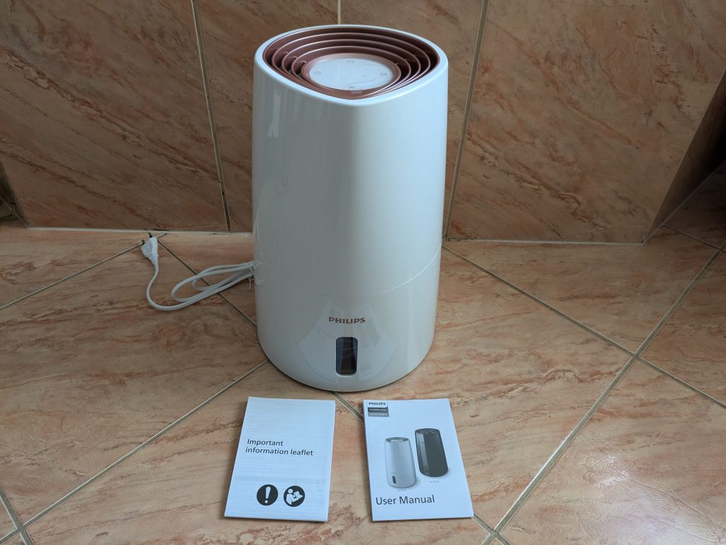 Lieferumfang des Philips 3000 Series HU391610 Luftbefeuchters