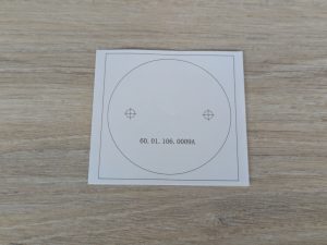 Montageschablone der Reolink Argus 4 Pro+ Überwachungskamera