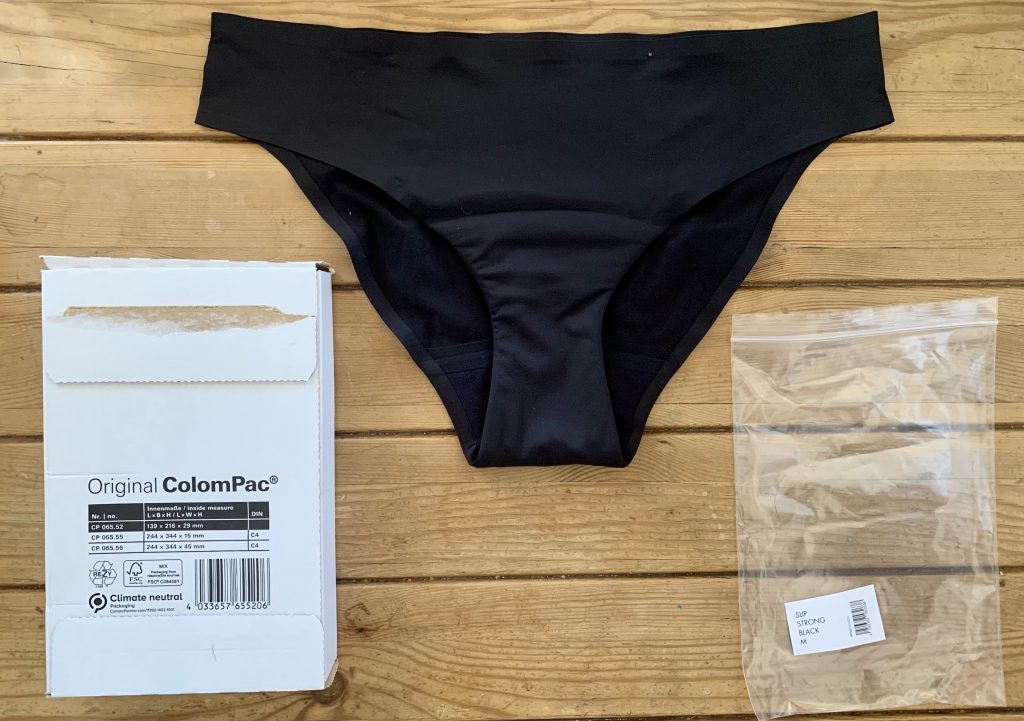 MyMonthlys-Periodenunterwäsche ausgepackt