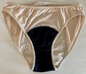 Neione by Intimate Portal Periodenunterschwäsche in Beige von innen und vorne