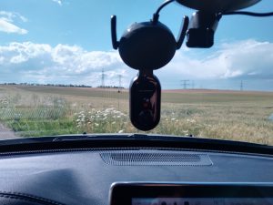 Nextbase-IQ-Dashcam-montiert
