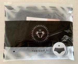 NoBlood Edda Periodenunterwäsche in der Verpackung von vorne