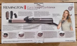 Remington AS8606 Warmluftbürste im Karton von hinten